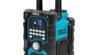 Radio budowlane DAB+/FM akumulatorowe 18V bluetooth USB (DED7006BT)