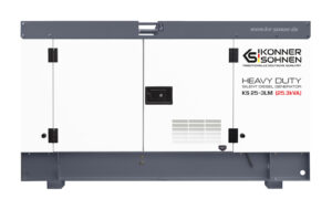 Agregat trójfazowy z silnikiem diesla KS 25-3LM