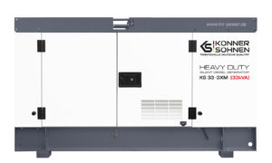 Agregat trójfazowy z silnikiem diesla KS 33-3XM