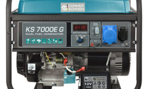 Generator benzynowo-gazowy "Könner & Söhnen" KS 7000E G
