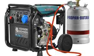 Generator inwertorowy gazowo-benzynowy KS 8100iEG