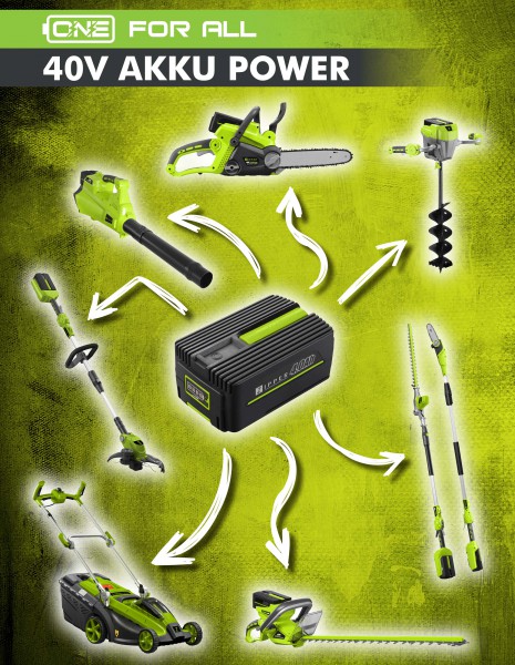 Akumulatorowa przecinarka do żywopłotu na wysięgniku Zipper ZI-HST40V-AKKU (72936) - obrazek 5