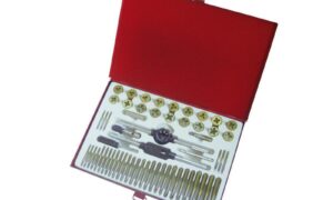 Zestaw powlekanych gwintowników i narzynek do metalu Holzmann GBM58TIN (75771)