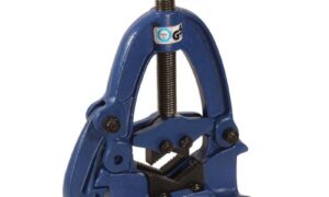 Hydrauliczne, śrubowe, żeliwne imadło do rur Holzmann RSS390 (76133)