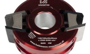 Frez walcowy profilujący zestaw z wymiennymi nożami 100x40x30 mm UNISET 40 (66790)