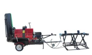 Hydrauliczny podajnik kłód drewna do piło-łuparek OPTIMAT (76633)