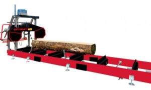 Trak taśmowy spalinowy z rozrusznikiem OPTIMAT Timberland TMG 910 (76674)