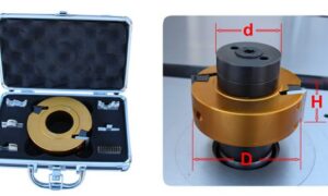 Frez walcowy profilujący z wymiennymi nożami Optimat Raptor Model TS30 120x30x40 (76834)