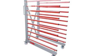 Rozciągany wózek lakierniczy, stojak, regał Holzmann TAW140 (77165)