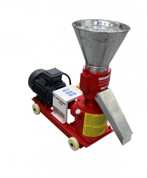 Peleciarka Granulator Paszy Peletu Optimat PP100 100 kg/h - Ø119 mm, peleciarki (77225) - obrazek 4