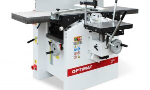 Strugarko-grubościówka z wałem spiralnym i wiertarką OPTIMAT RAPTOR C3-F3 silnik 3 kW (77489)