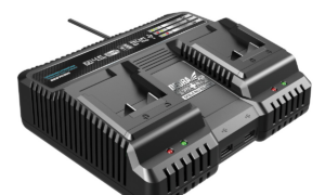 Ładowarka podwójna Smart, Quick Charge 18V, SAS + ALL (DED7039V)