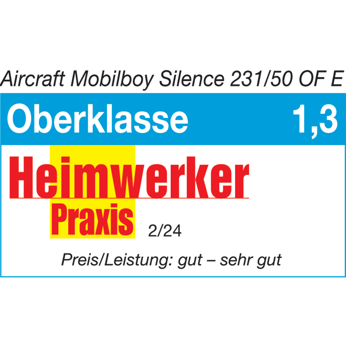Sprężarka tłokowa Aircraft MOBILBOY SILENCE 231/50 OF E (2002326) - obrazek 4