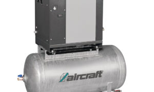 Sprężarka śrubowa z napędem pasowym na zbiorniku Aircraft A-MICRO SE 4.0-08-200 (2091612)