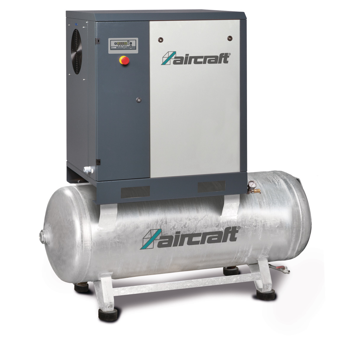 Sprężarka śrubowa z napędem pasowym na zbiorniku Aircraft A-PLUS 16-08-500 (2092832)