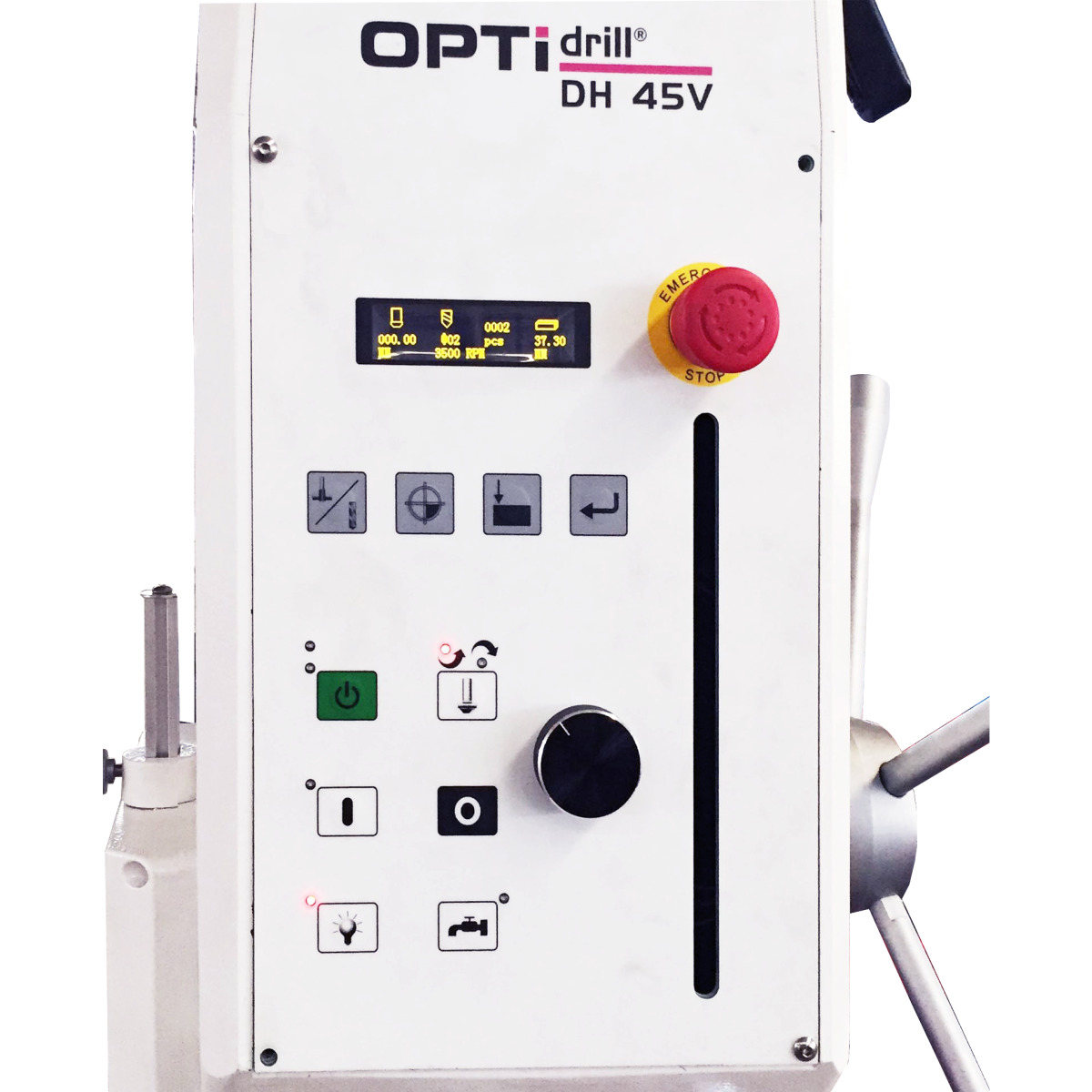 Wiertarka z przekładnią Optimum OPTIdrill DH 45V (3034262) - obrazek 2