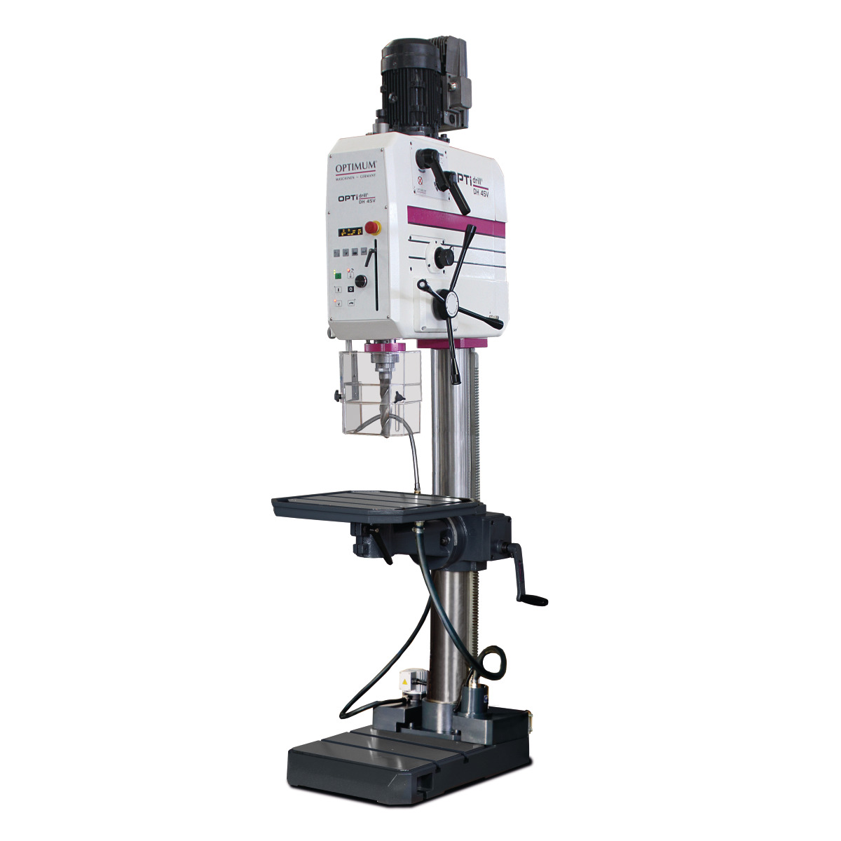 Wiertarka z przekładnią Optimum OPTIdrill DH 45V (3034262)