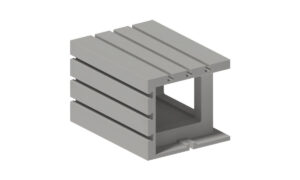 Stół mocujący Optimum 600 x 445 x 380 mm (3049204)