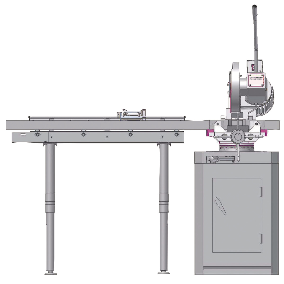 Ręczna piła tarczowa do cięcia metalu Optimum OPTIsaw CS 275 (3302275) - obrazek 4