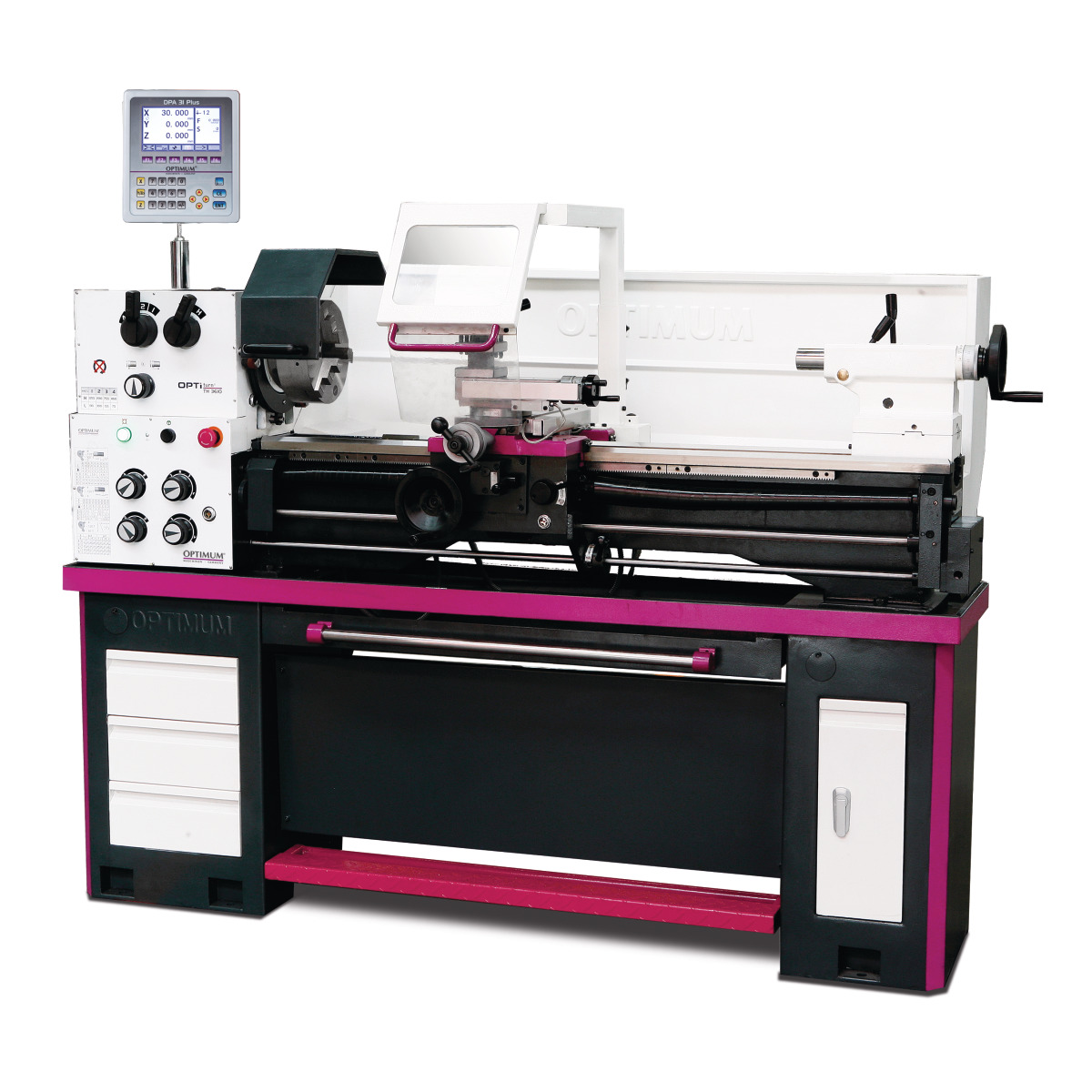 Tokarka mechaniczna Optimum OPTIturn TH 3610D (3402060)
