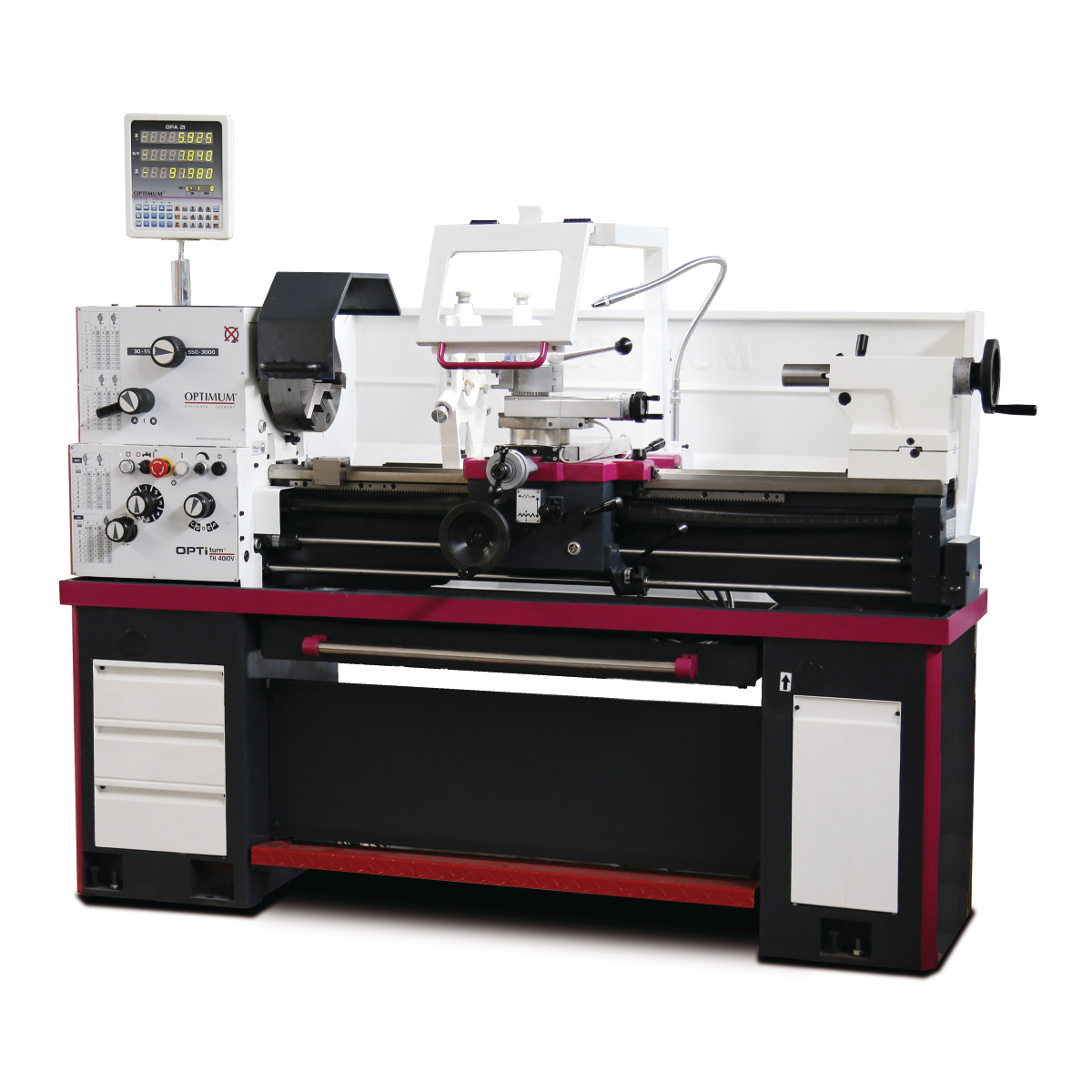 Tokarka mechaniczna Optimum OPTIturn TH 4010V (3402085)