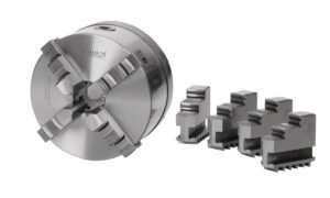 Uchwyt tokarski czteroszczękowy OPTIMUM Odlewany Camlock, mocowanie centralne Optimum  Ø 315 mm Camlock DIN ISO 702-2 nr 8 (3442856)