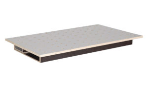 Blat stołu Unicraft Płyta perforowana HPL 1200 x 800, Ø20 mm, z szufladą (6112001)