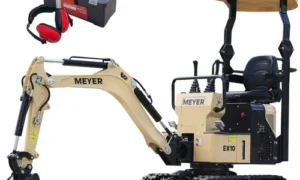 Minikoparka gąsienicowa MEYER EX10 (skrętne ramię, silnik B&S) (EX10BSSB)