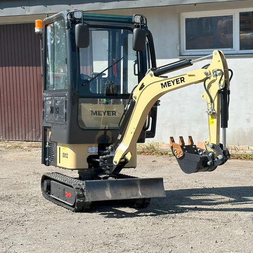 Minikoparka gąsienicowa MEYER EX12 z kabiną (skrętne ramię + joystick) (EX12JYSB+K) - obrazek 6