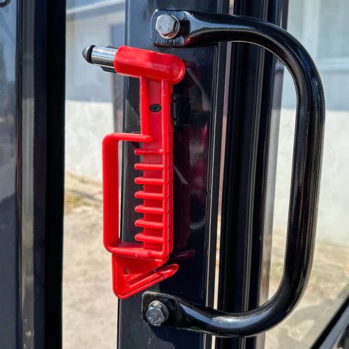 Minikoparka gąsienicowa MEYER EX12 z kabiną (skrętne ramię + joystick) (EX12JYSB+K) - obrazek 14