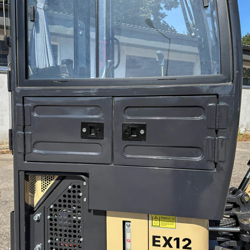 Minikoparka gąsienicowa MEYER EX12 z kabiną (skrętne ramię + joystick) (EX12JYSB+K) - obrazek 7