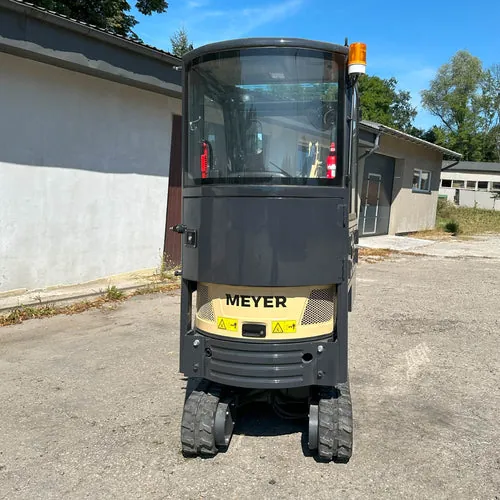 Minikoparka gąsienicowa MEYER EX12 z kabiną (skrętne ramię + joystick) (EX12JYSB+K) - obrazek 3