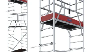 Rusztowanie aluminiowe ClimTec KRAUSE - wysokość robocza 7 m (710147)