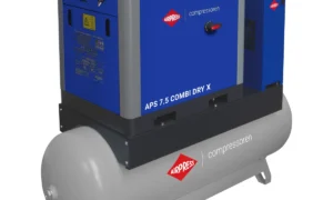 Kompresor śrubowy APS 7.5 Combi Dry X 10 bar 7.5 KM/ 5.5 kW 690 l/min 500 l (369958-P)