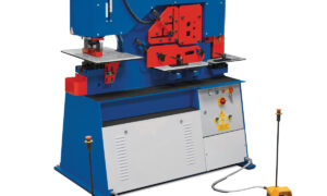 Hydrauliczne nożyce sekcyjne do stali / wykrawarka Metallkraft HPS 55 DS (3819055)