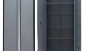 Dwudrzwiowa Szafa do Warsztatu Magazynu z zamkiem 5 półek Viber-System (1336)