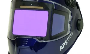 Przyłbica IDEAL APS Expert D43-MAXI-AMS+ PANORAMA BLUE TrueView+