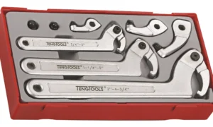 8-elementowy zestaw kluczy hakowych Teng Tools TTHP08 (102120102)