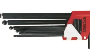 Zestaw 9 kluczy sześciokątnych z kulką 1,5-10,0 (112260104)