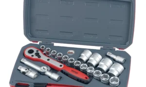 21-elementowy zestaw narzędzi nasadowych z chwytem kwadratowym 1/2" Teng Tools T1221-6 (167240209)