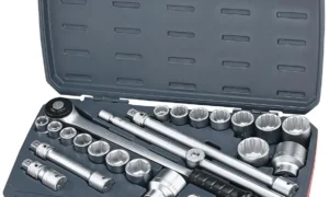 22-elementowy zestaw narzędzi nasadowych z chwytem kwadratowym 3/4" Teng Tools T3422S (167370105)