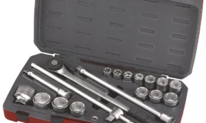 Zestaw narzędzi nasadowych. Z chwytem kwadratowym 3/4". Teng Tools T3418-6 (167380104)