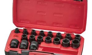 22-elementowy zestaw nasadek udarowych z chwytem 1/2" Teng Tools T9222 (284900107)