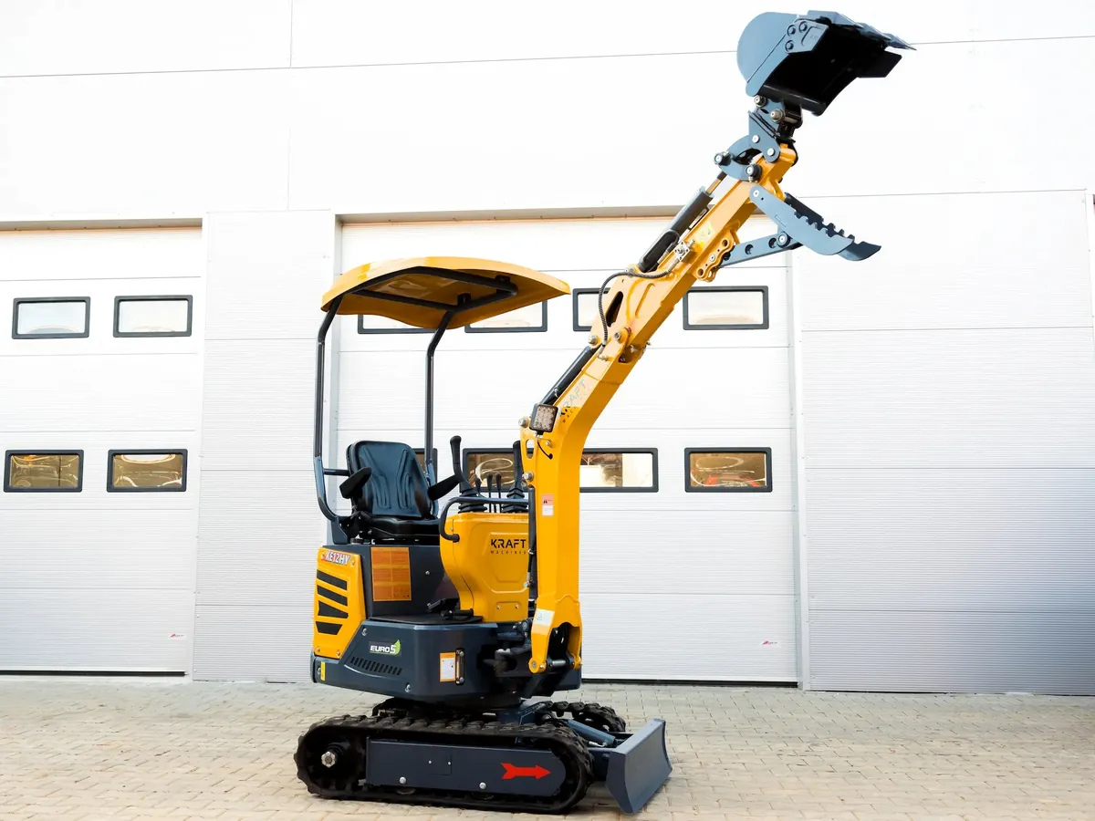 Koparka KRAFT MACHINES KE12HY silnik Kubota - obrazek 8