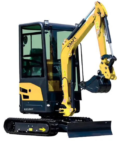Koparka KRAFT MACHINES KE18HY silnik Laidong - obrazek 6
