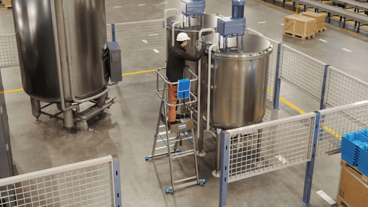 Teleskopowa platforma SkyMatic Krause STABILO 1x5-9 (832948) - obrazek 10