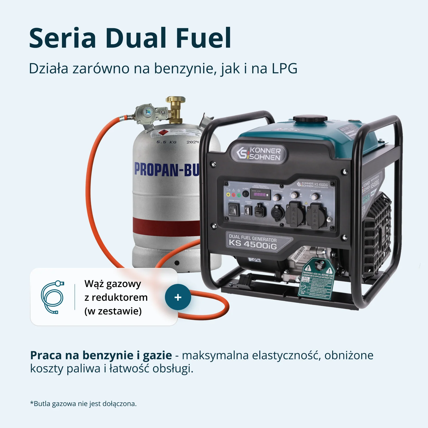 Generator inwertorowy KS 4500iG - obrazek 8