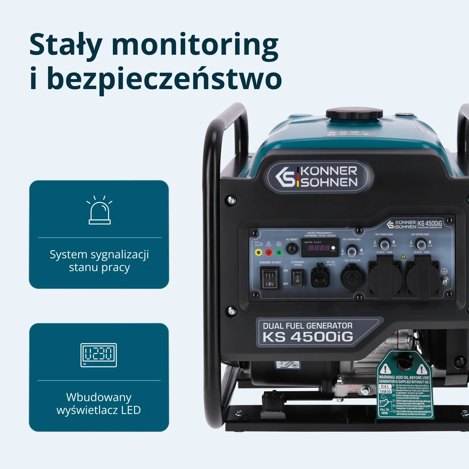 Generator inwertorowy KS 4500iG - obrazek 11