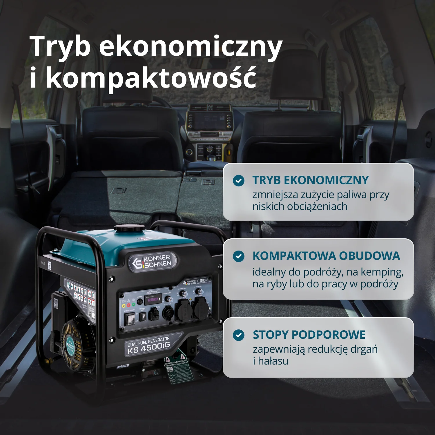 Generator inwertorowy KS 4500iG - obrazek 10