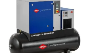 Kompresor śrubowy APS 20 Basic Combi Dry 13 bar 20 KM/15 kW 1332 l/min 500 l